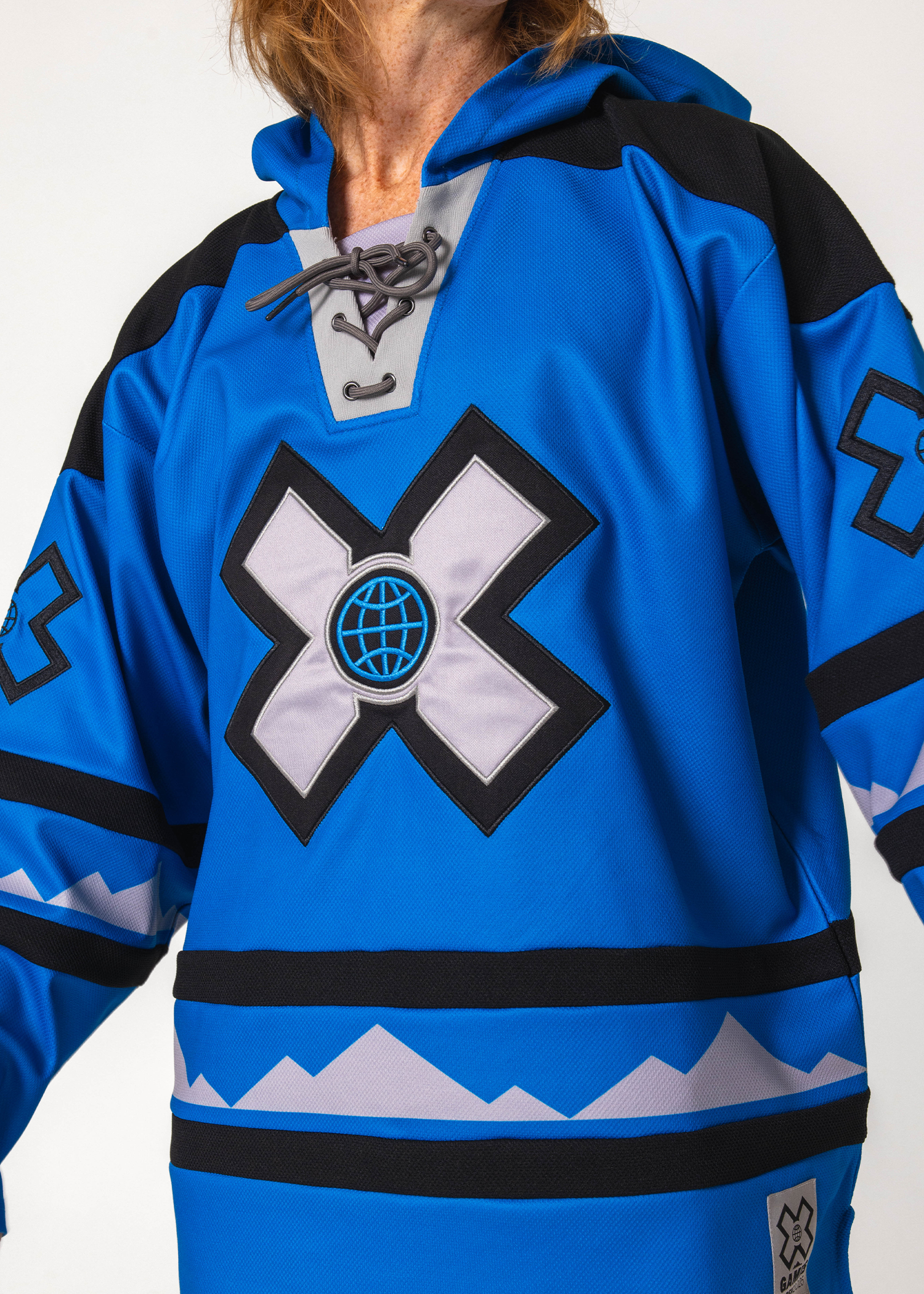 #12 Hockey Jersey - Blue - 2025