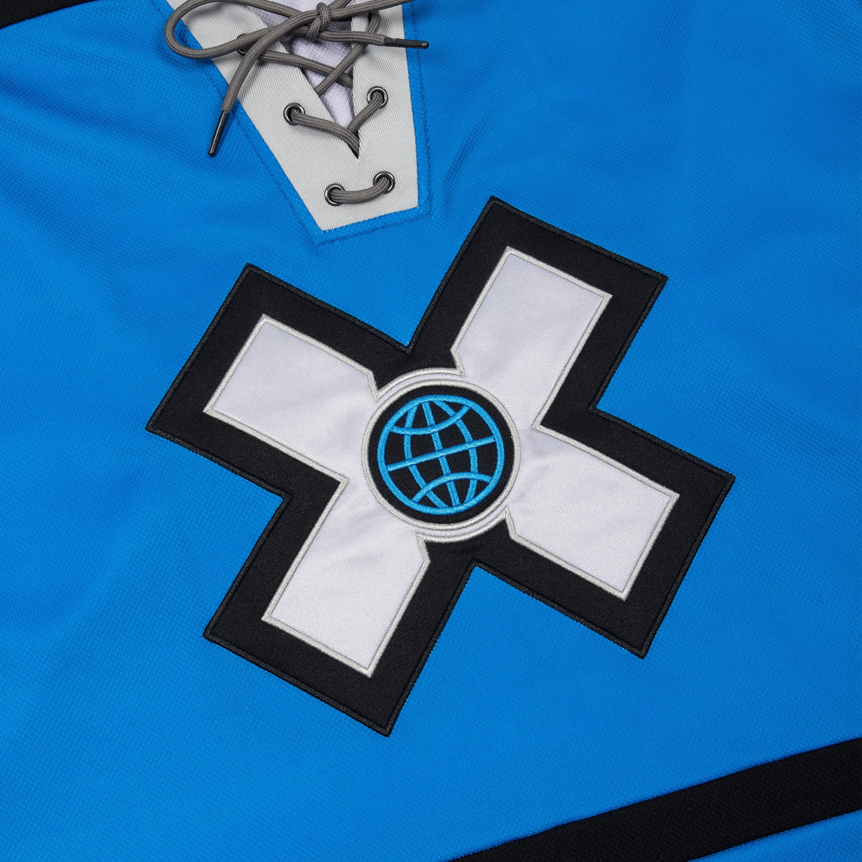#12 Hockey Jersey - Blue - 2025