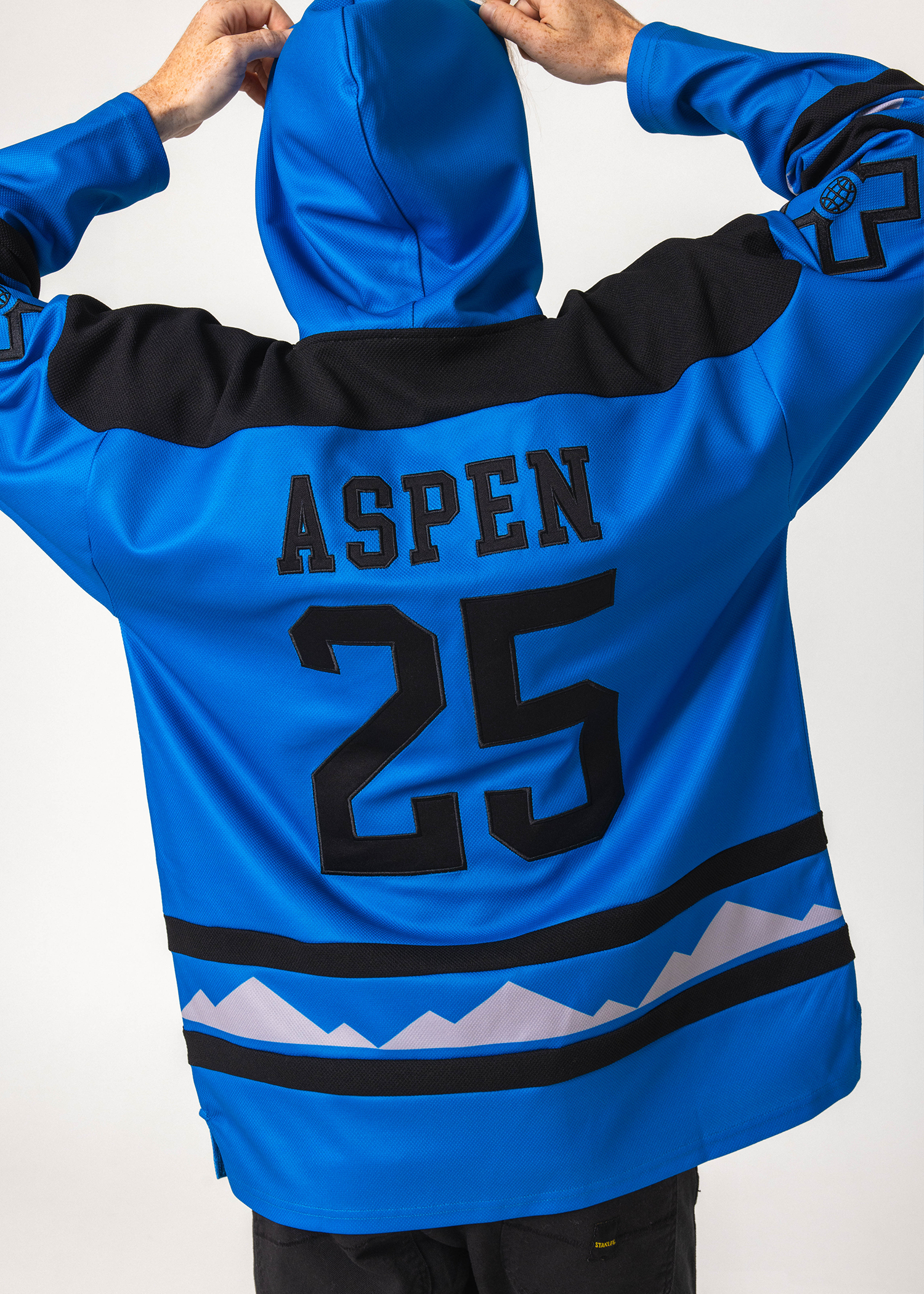 #12 Hockey Jersey - Blue - 2025