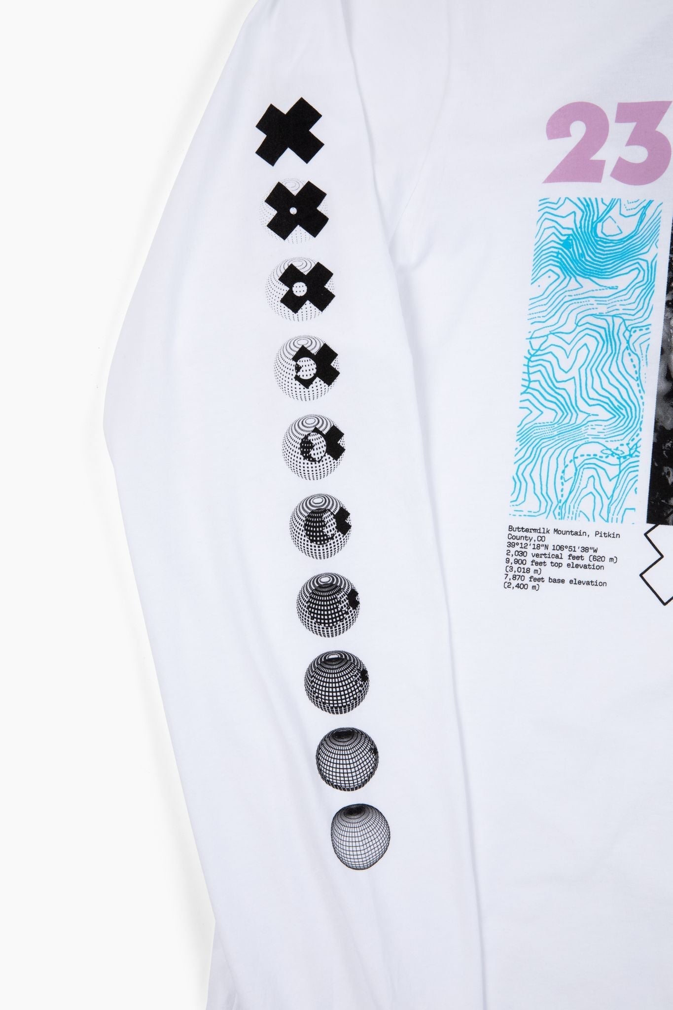 #1 White Long Sleeve
