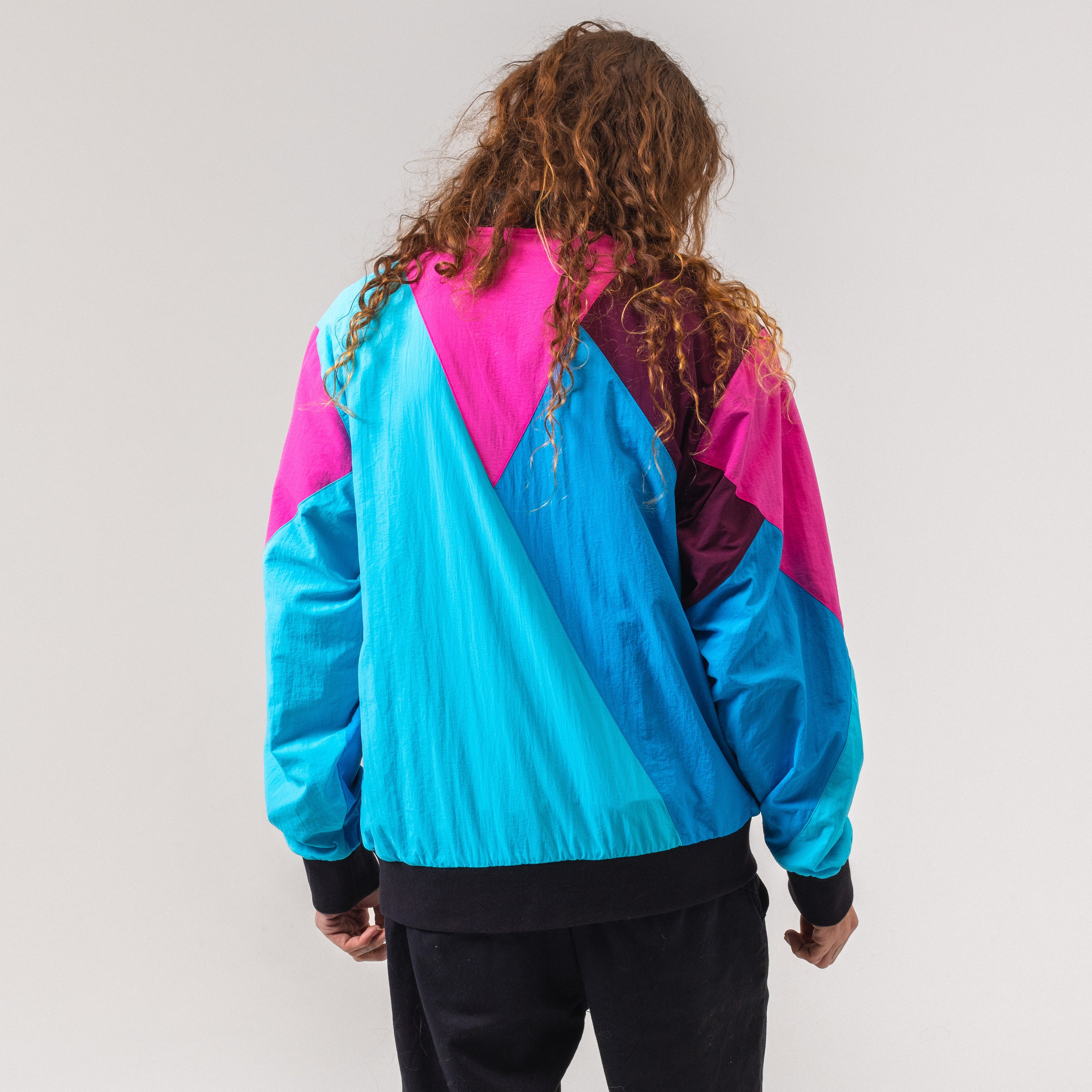 #21 Retro Color Block Jacket