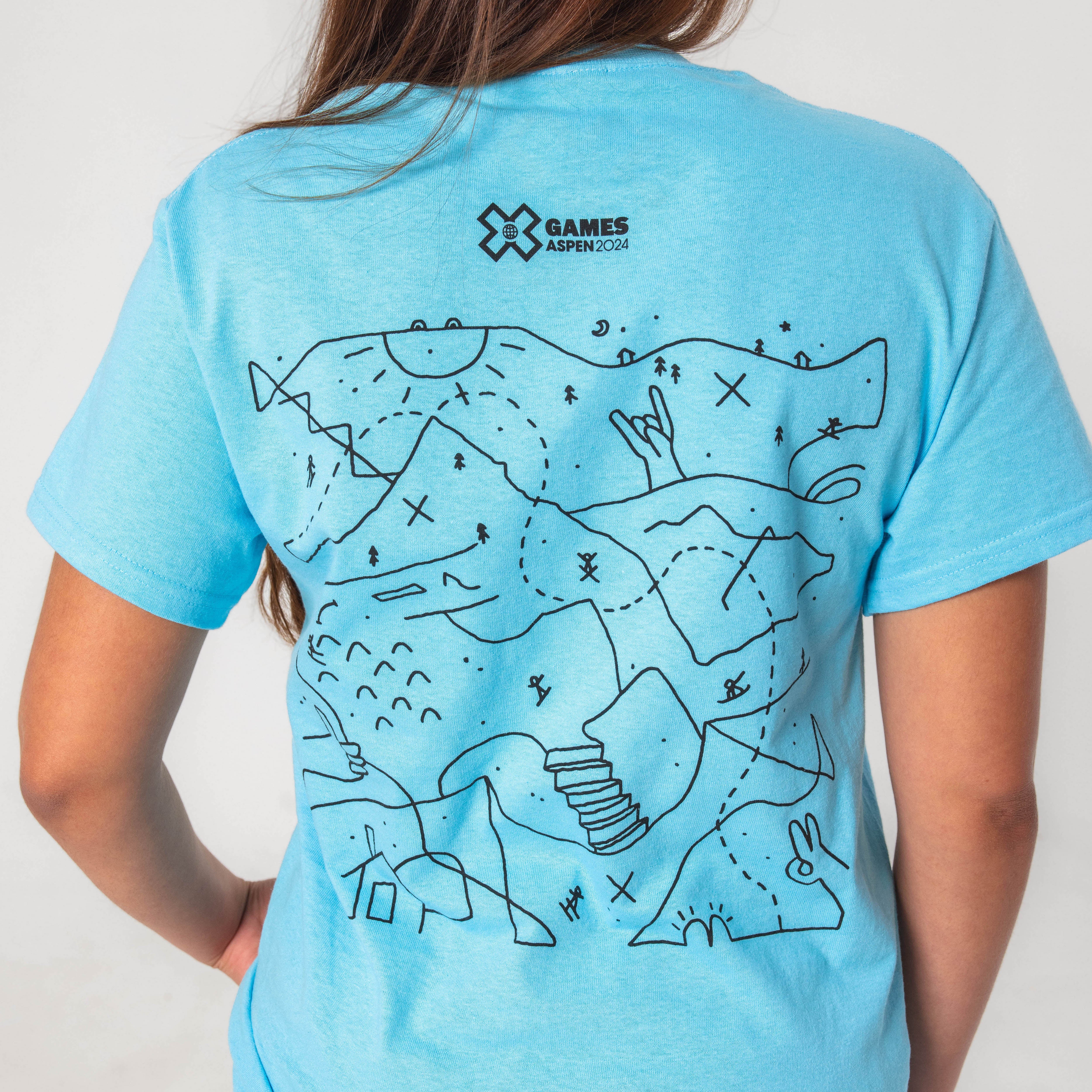 #20 Mountain Map Tee
