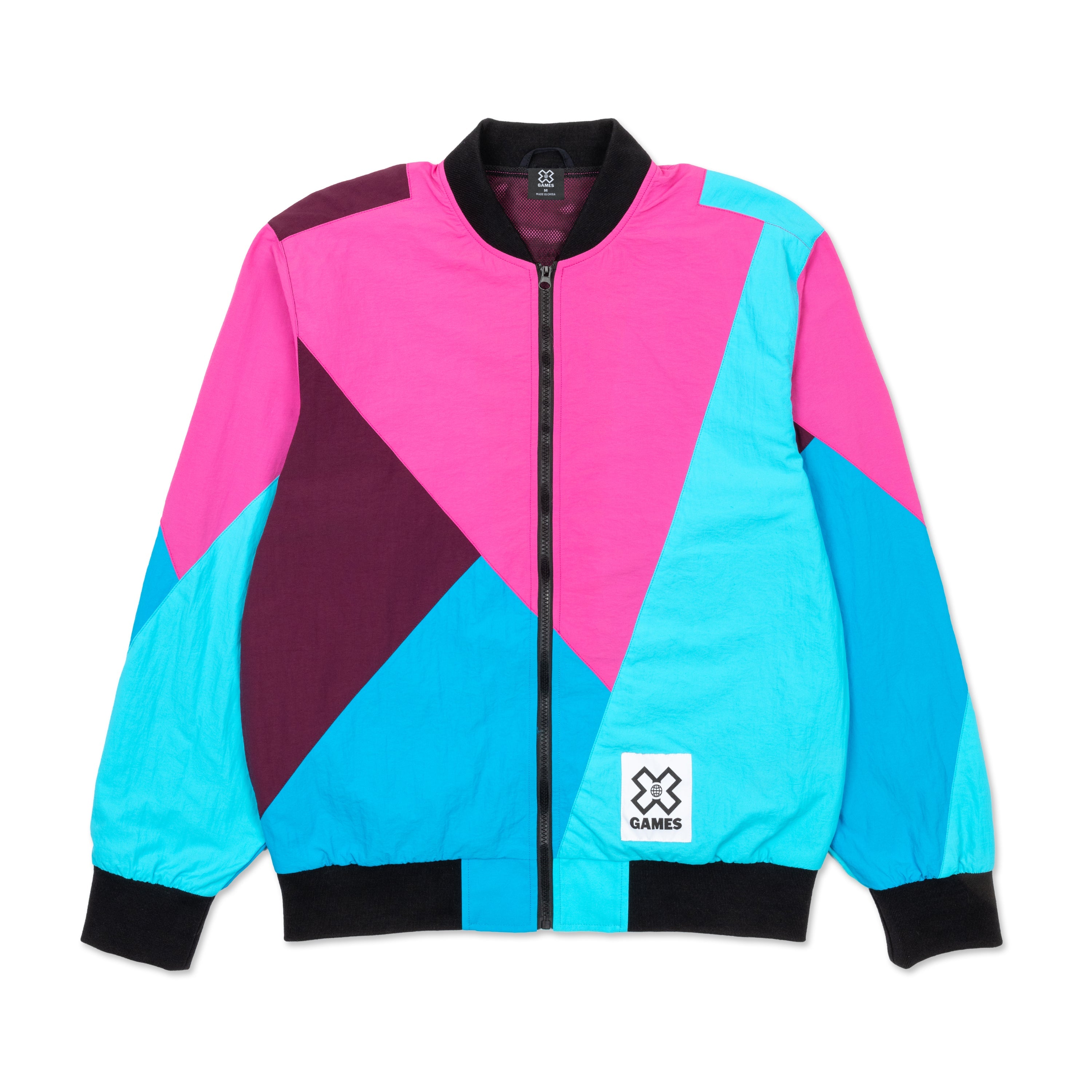 #21 Retro Color Block Jacket