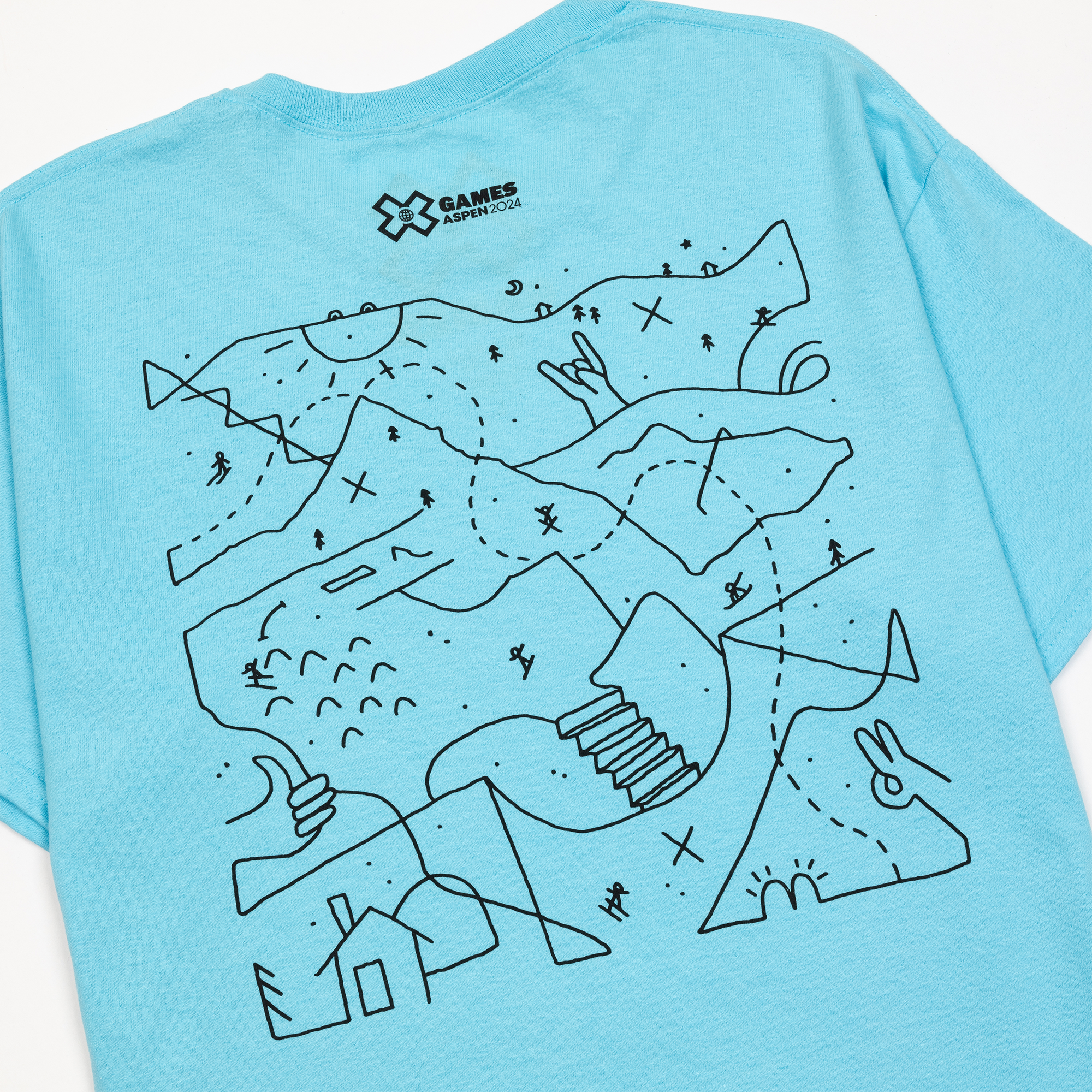 #20 Mountain Map Tee