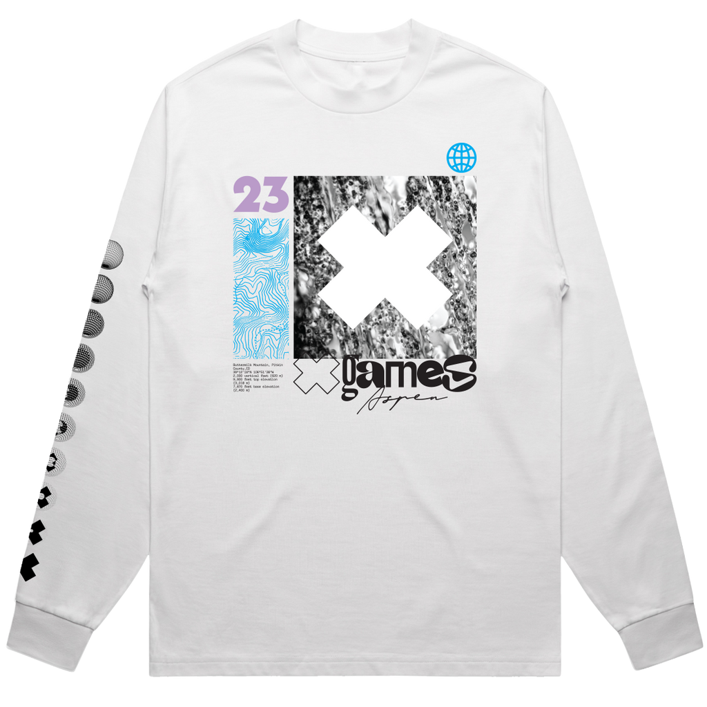 ★TIMCOMIX★ UFO Doodle Long Sleeve White LongsleeveWhiteFront.png?v=