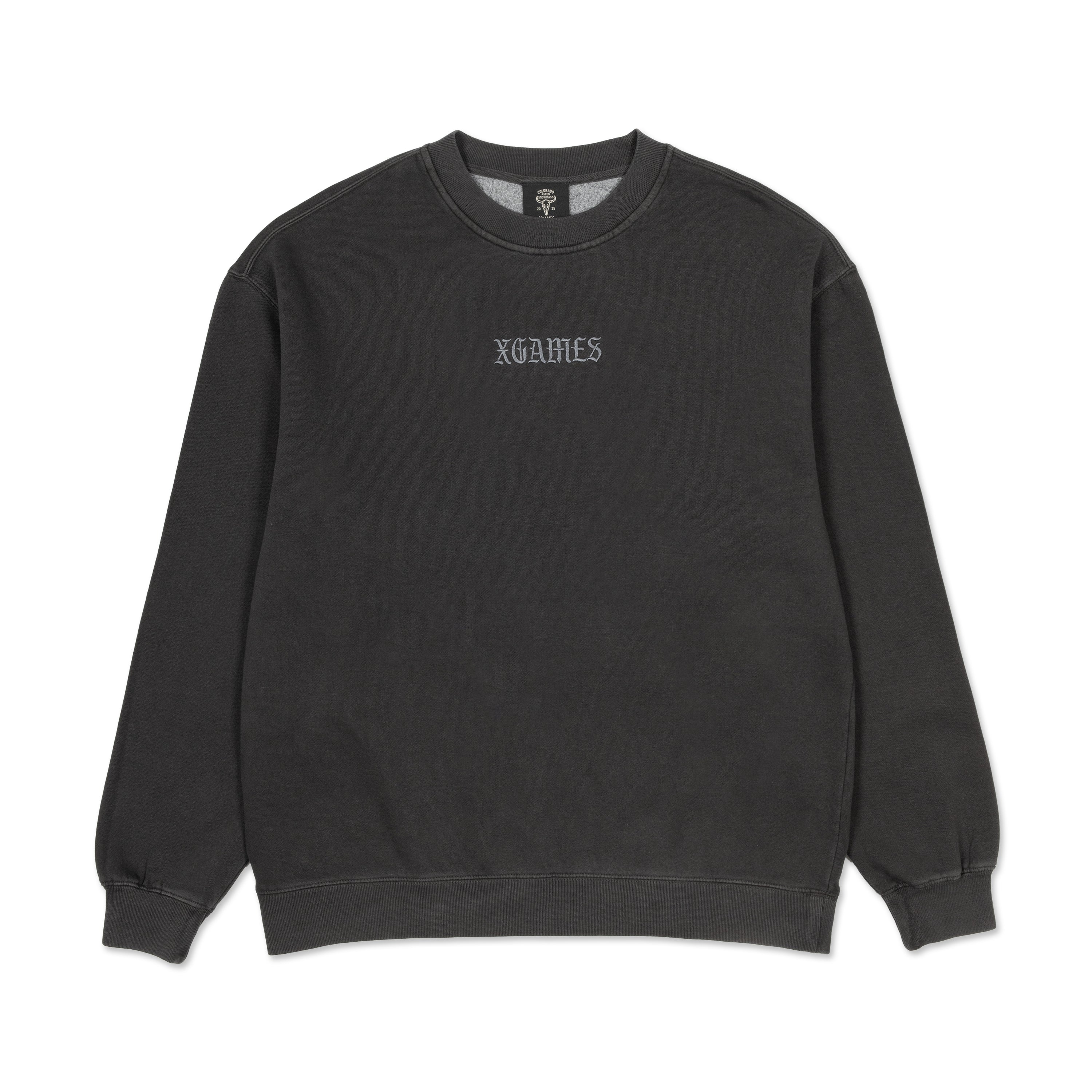 #9 Aspen 2025 Black Logo Crewneck